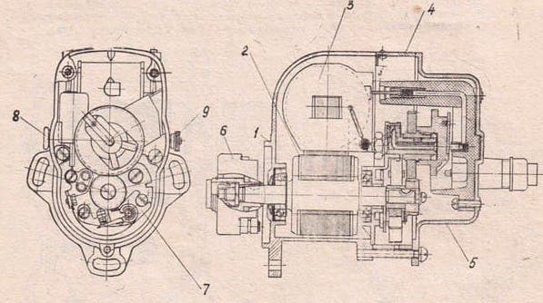 Устройство магнето М-151